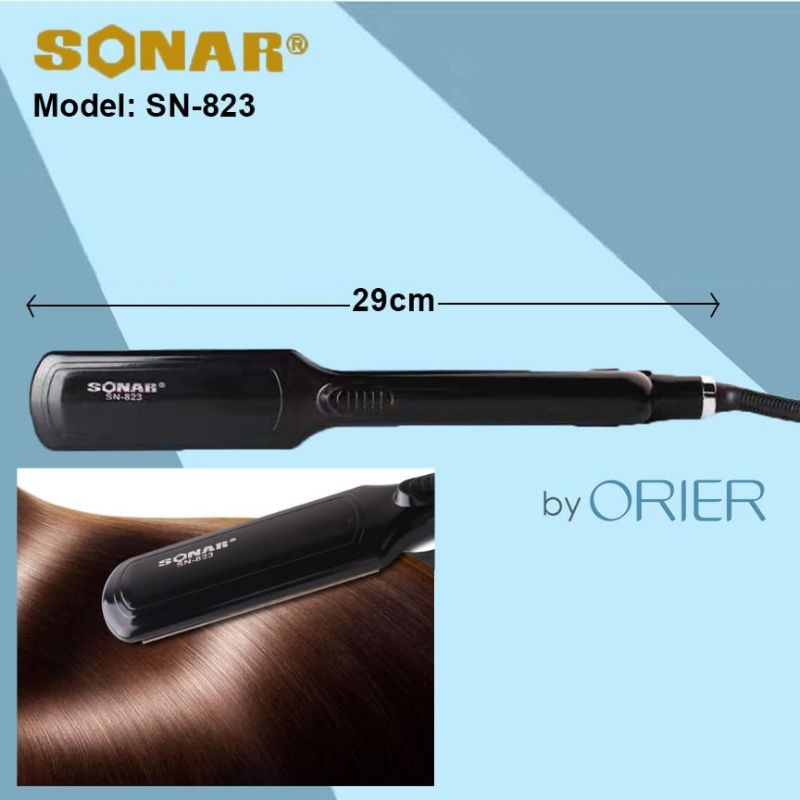 CATOKAN RAMBUT SONAR SN-823 ORI/SNX SN-329/ PELURUS RAMBUT PANAS 360° ROTATE KABEL MEMUTAR