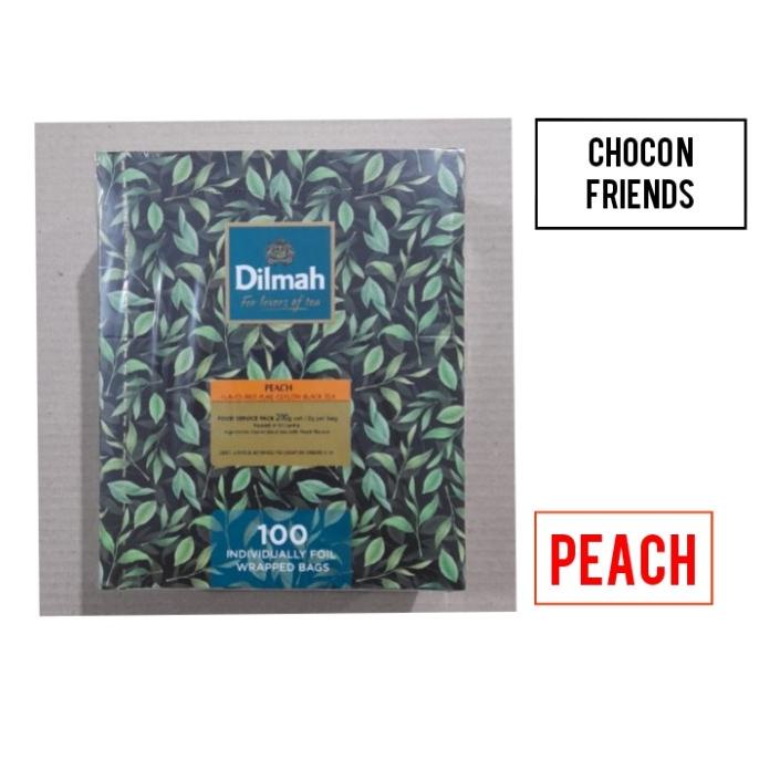 

[ COD ] Teh Dilmah 100 sachet Peach BERKUALITAS Kode 1292