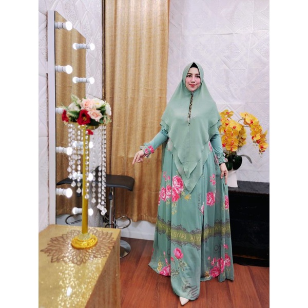gamis syar'i ORI brand aliya syar'i