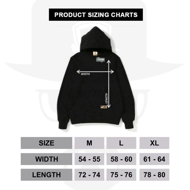 Jaket sweater hoodie pria distro original premium VIVER CONCEPT
