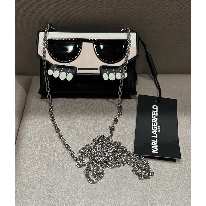 Karl Lagerfeld Card Holder With Chain