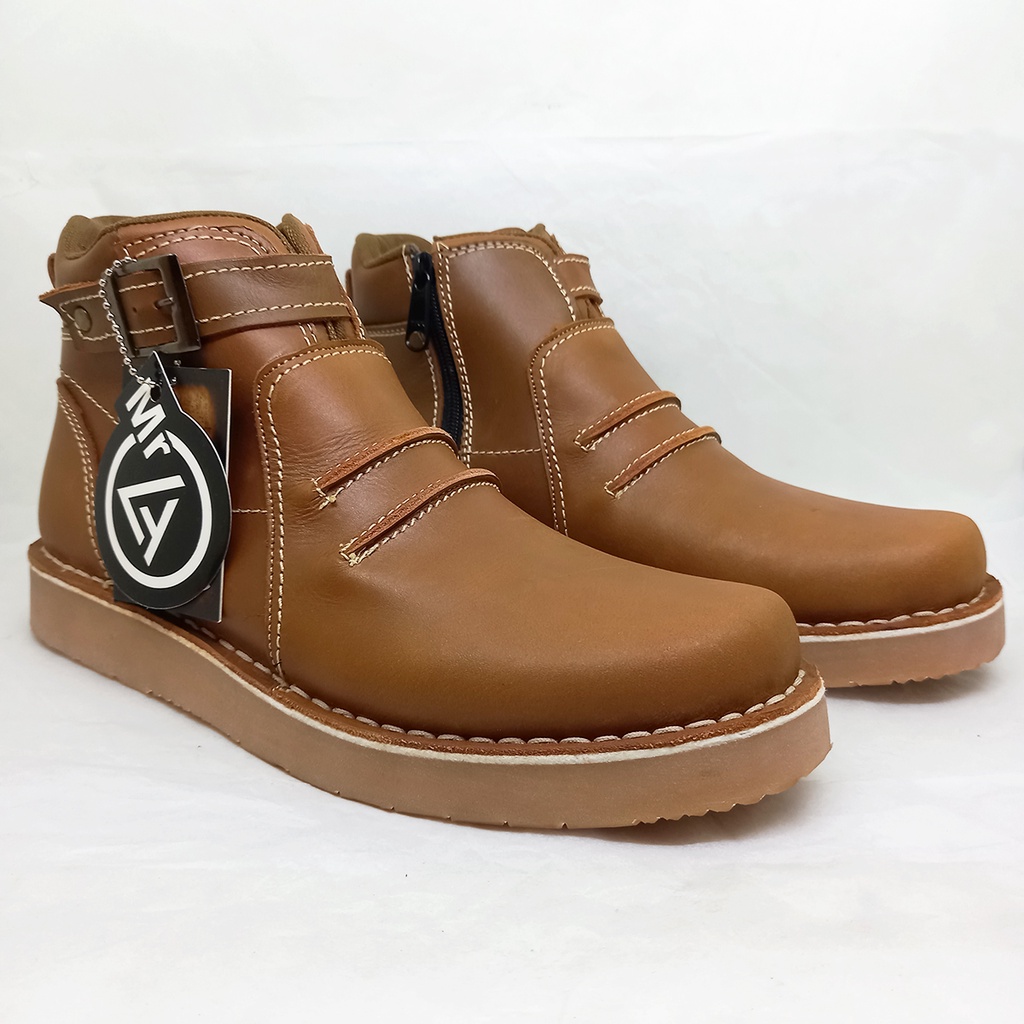Sepatu boots pria kulit asli sepatu pria best seller Sepatu Pria / Sepatu / Sepatu Sneakers Pria / S