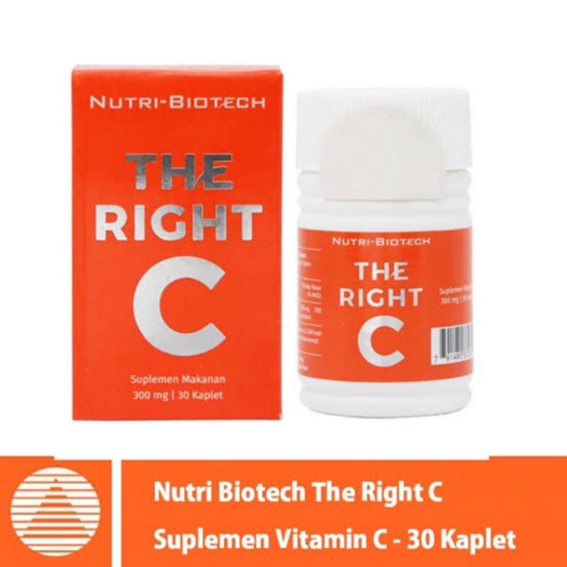 Nutri- Biotech The Right C 30 Kaplet