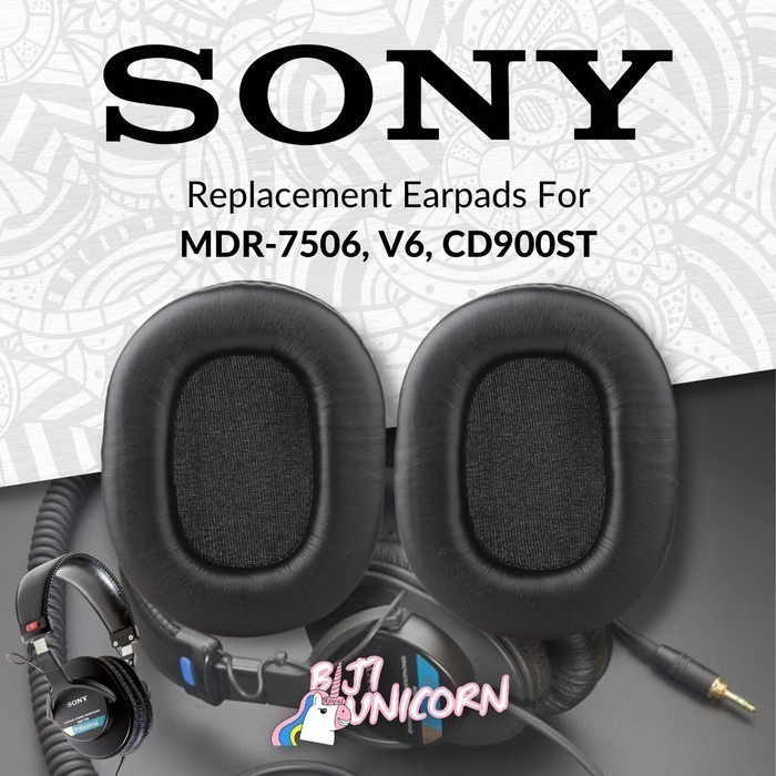 Earcup Earpad Ear Cushion Cushion SONY MDR-7506 V6 CD900ST Foam Busa Pads