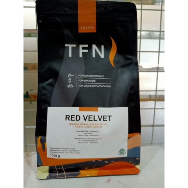 

TOFFIN FRAPE REDVELVET MINUMAN SERBUK 1KG