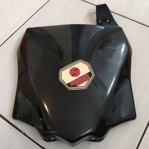 Cover Plat Nomor Start  Kawasaki KX 85 HRV Hitam