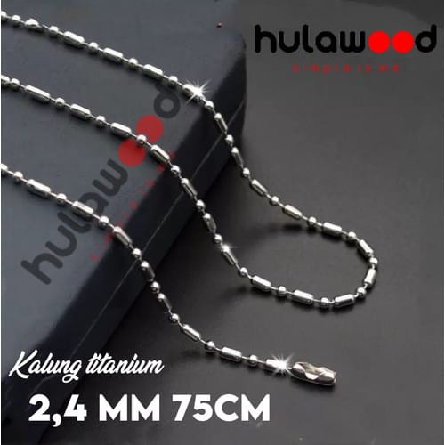 [PROMOSI] KALUNG TITANIUM BUAT WANITA DAN PRIA TERLARIS MOEL KOREAN