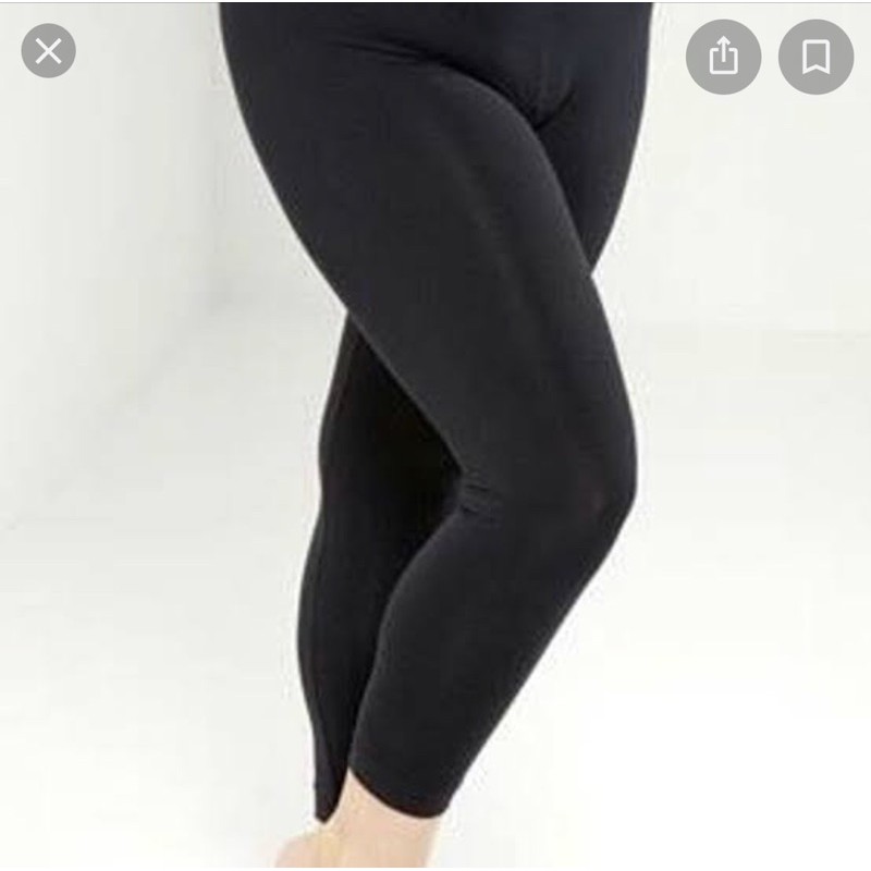 Legging Hitam Polos M L XL XXL XXXL XXXXL Jumbo