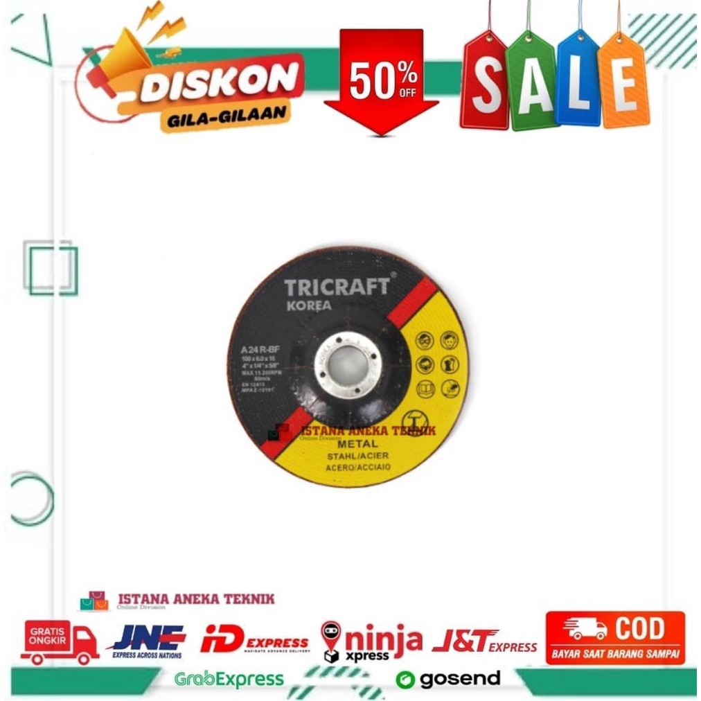 GRINDING WHEEL 4 Inch TRICRAFT