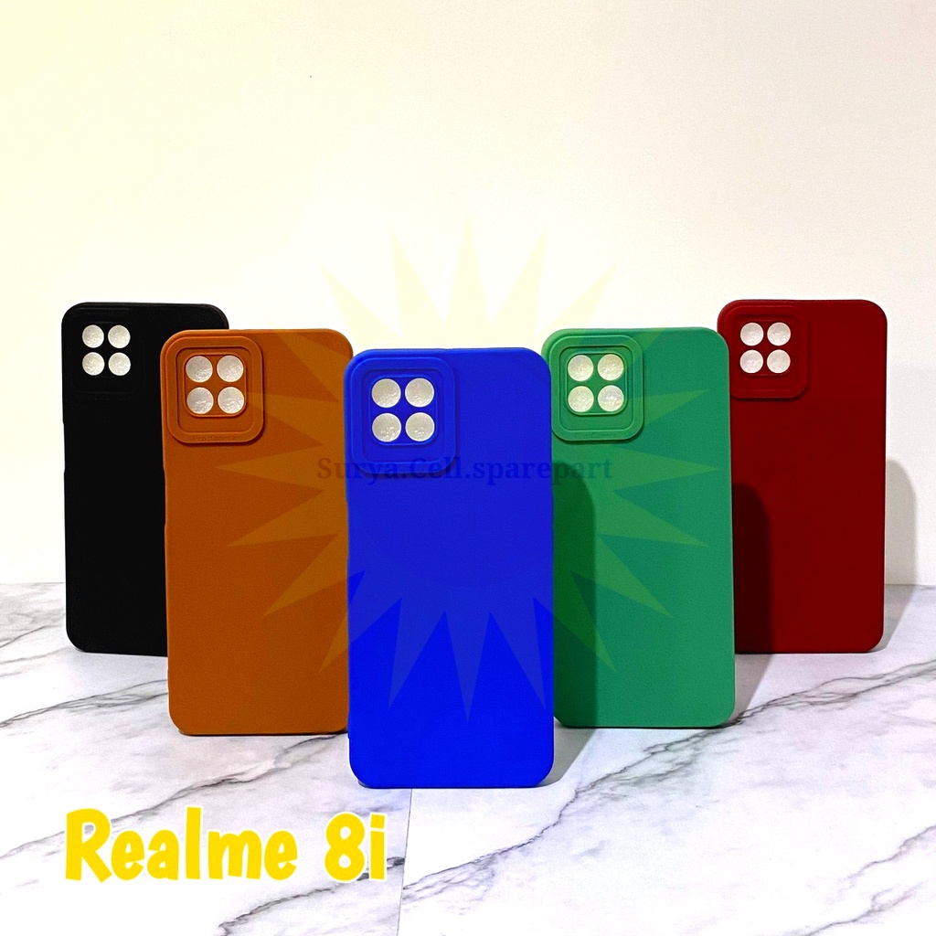 Case Slim Matte Pro Camera Realme 8I - SC