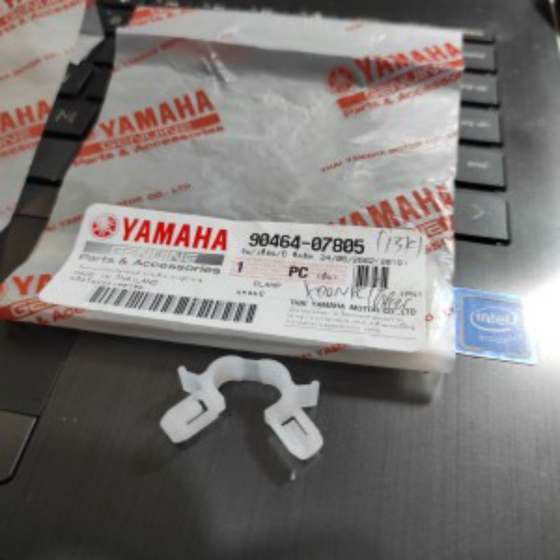 Clamp Selang Penampungan Radiator Aerox-155 Vva N-max 90464-07805 ORI YGP