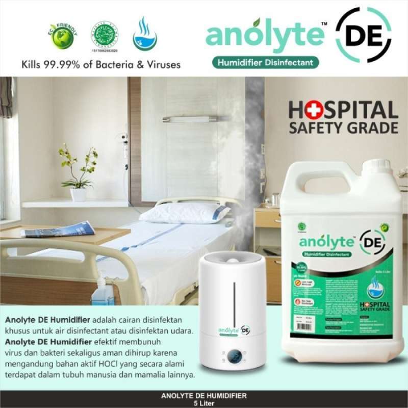 Anolyte Humidifier Disinfectant DE 5 Liter