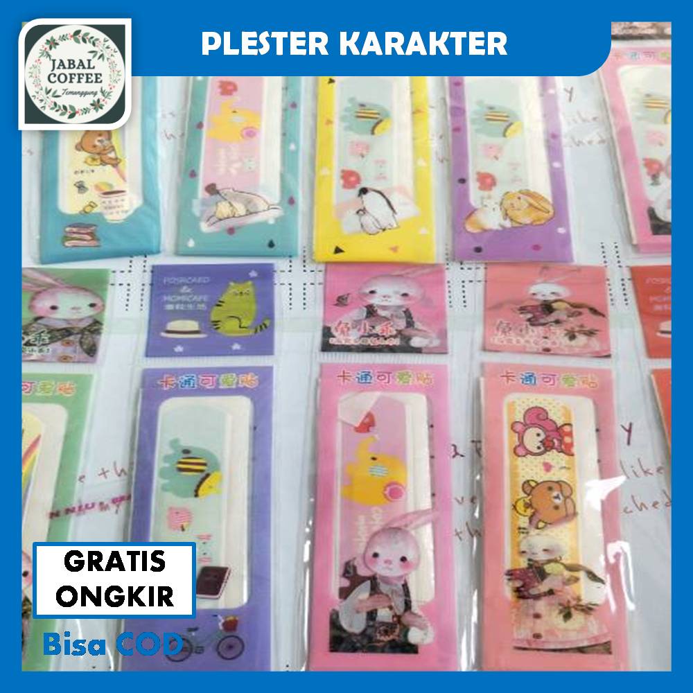 Hansaplast Karakter / Plester Luka Karakter / Tensoplast /Plester Luka Anak J57