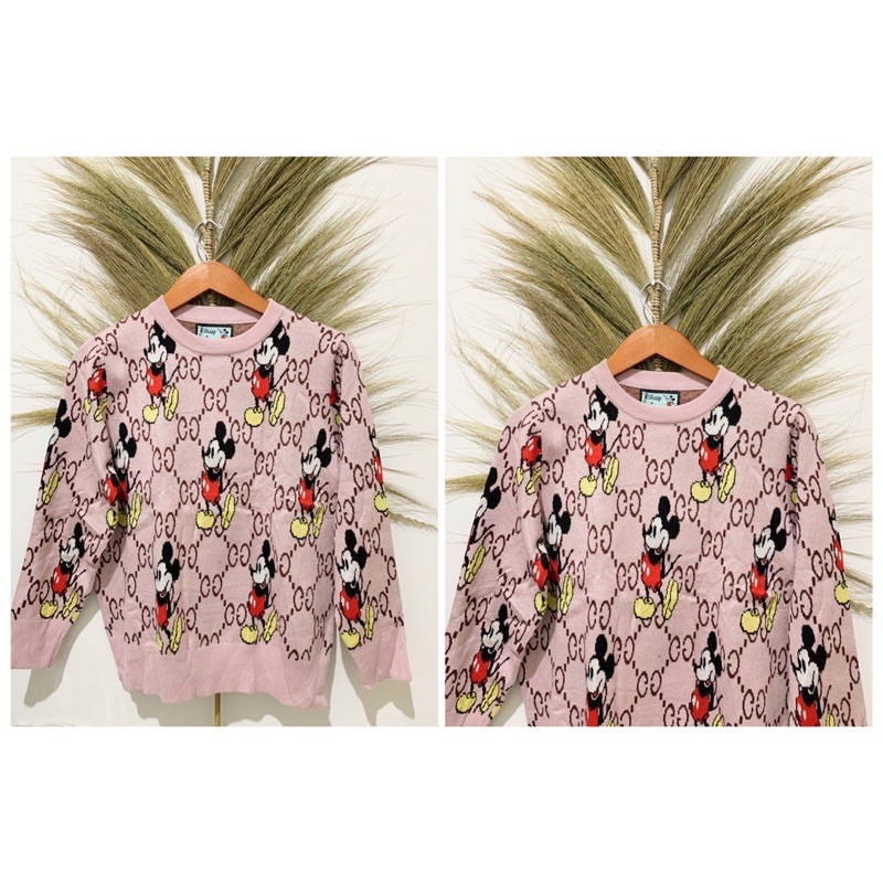 ❌SOLD❌Sweater Signature Gucci Mickey