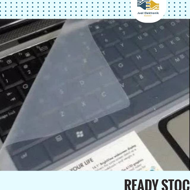 Cover Pelindung Keyboard Notebook Bahan Silicon