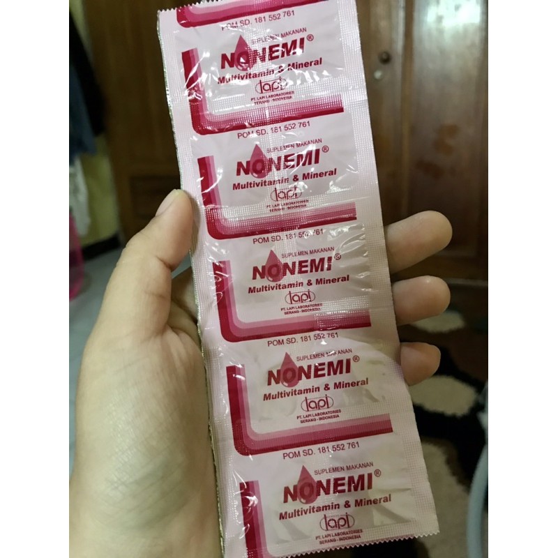 Nonemi Vitamin Penambah Darah