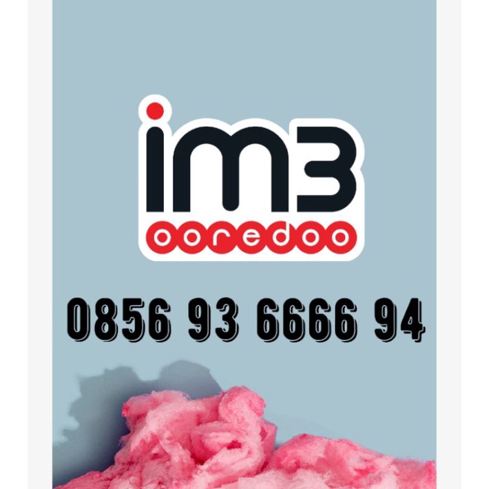 Nomer Cantik IM3 Rapi