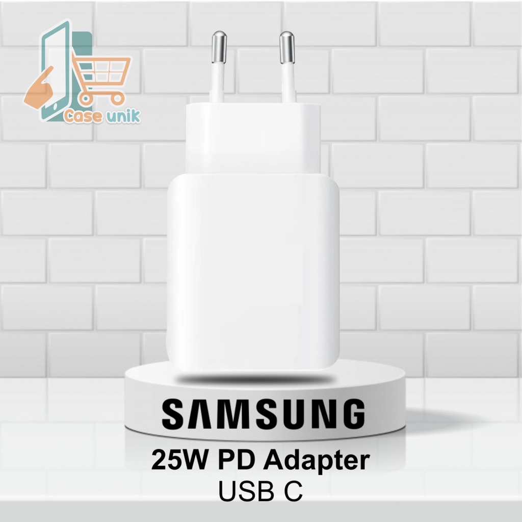 Batok adaptor Charger SAMSUNG 25 WAT NOTE 20 20+ 20 10 10+ ULTRA S21 S21+ S20 S20+ A80 ULTRA SUPER FAST CHARGING bergaransi  1 bulan CS3920