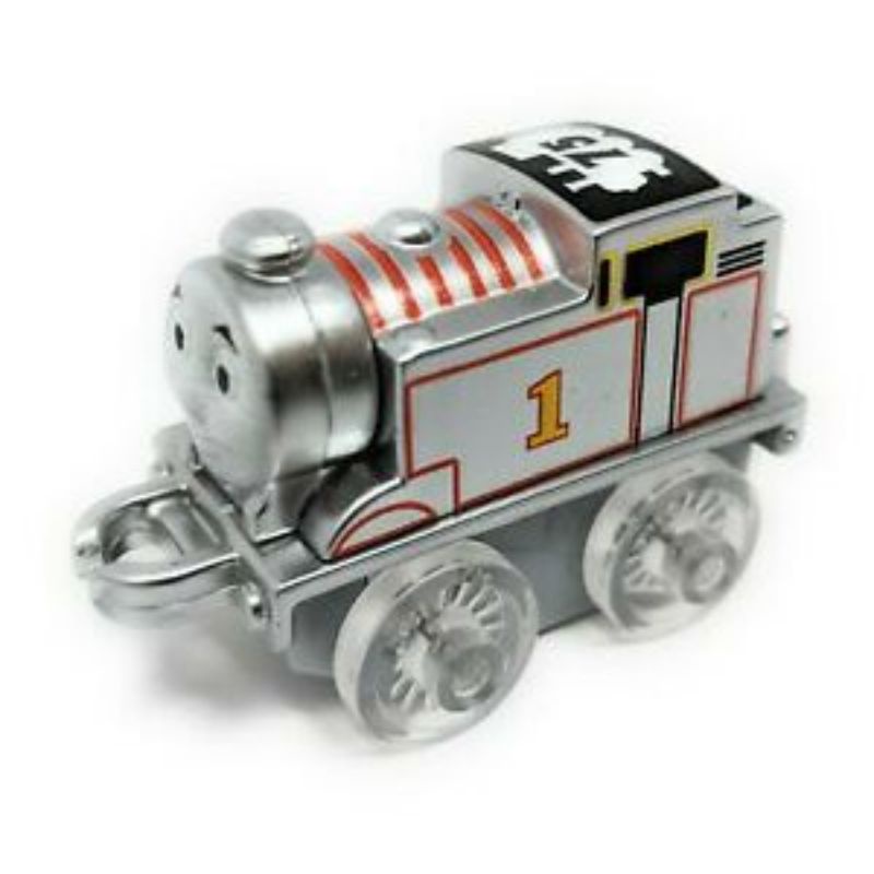 Thomas & Friends Minis THS-- 75th Anniversary. SILVER CHROME--2020/1(special Edition) *segel pack*