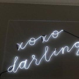 :0:0:0] EL Wire WHITE 5m Kabel Neon Sign Flexible Lampu Hias Tumblr Baterai