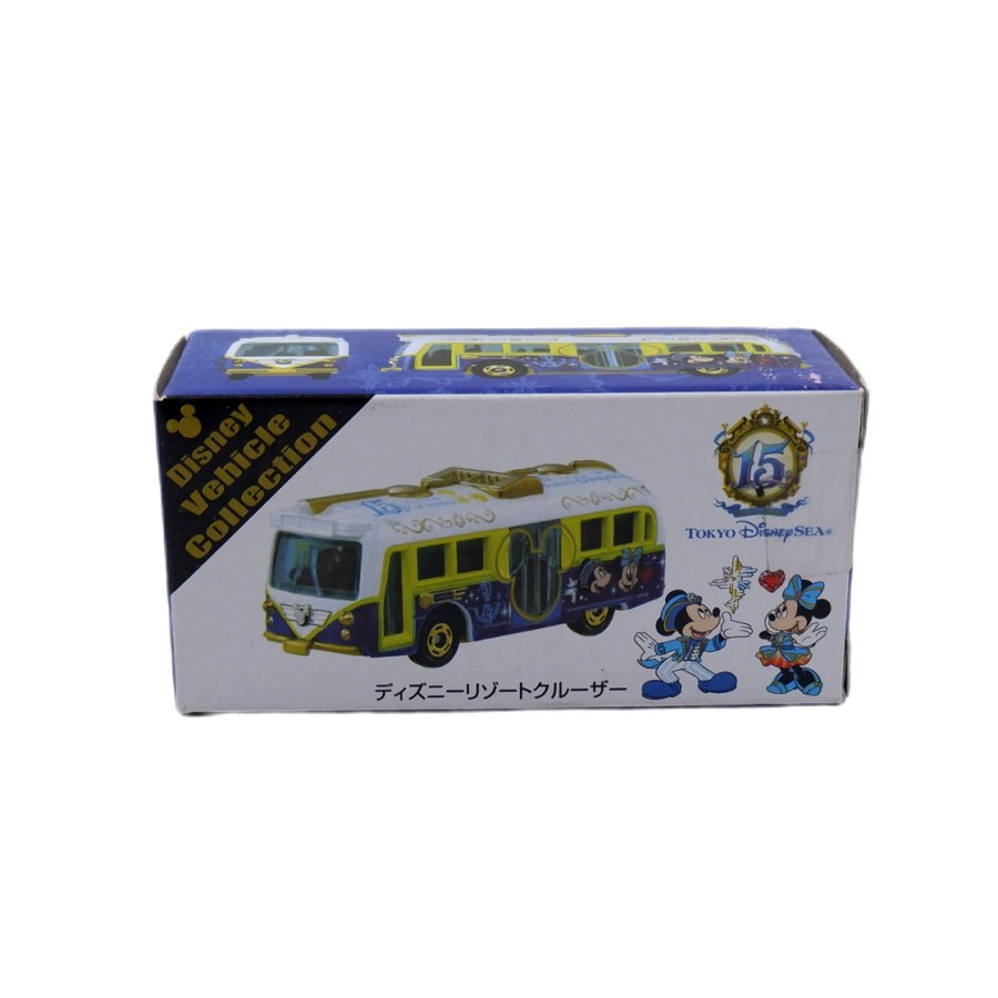 Tomica Tokyo Disney Sea Mickey Minnie Bus 15Th Anniversary