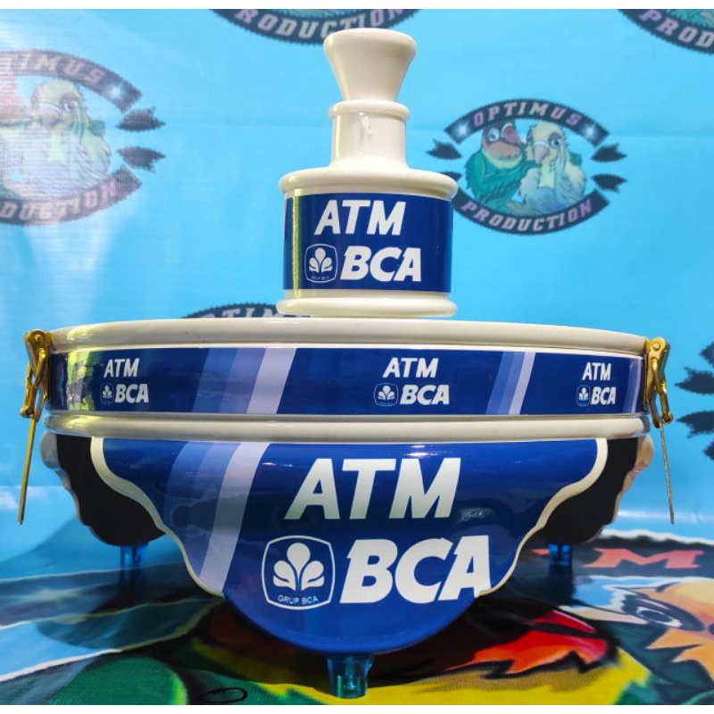 New Aksesoris Sangkar Kandang Tebok Hewan Peliharaan Burung Lovebird Lb Love Bird Jantan PVC Murah M