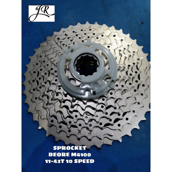 SPROCKET DEORE M4100 11-42 T 10 SPEED