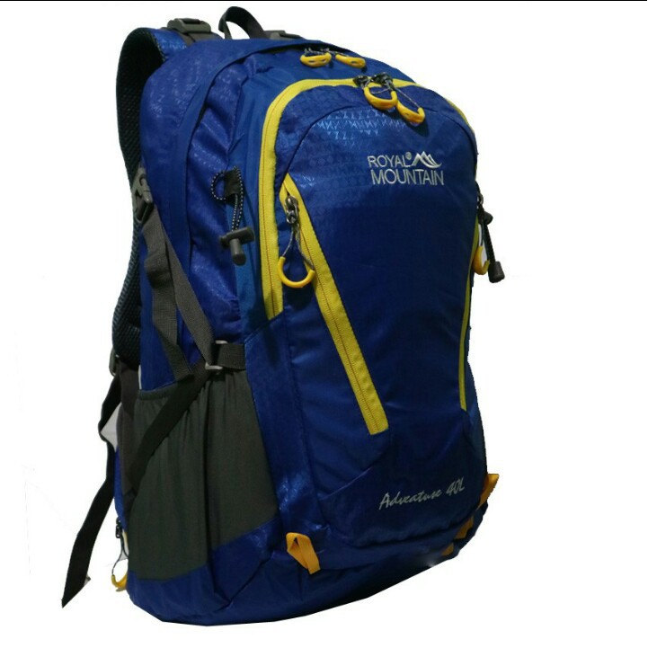 Royal Mountain tas ransel caril pria dan wanita tas punggung original