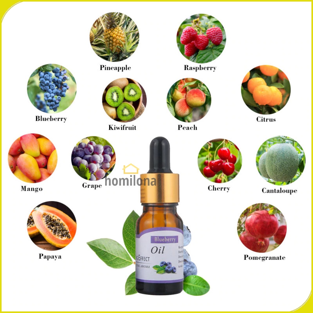 Pure Essential Oil Aromatherapy Diffuser 10ml Varian 17 Aroma