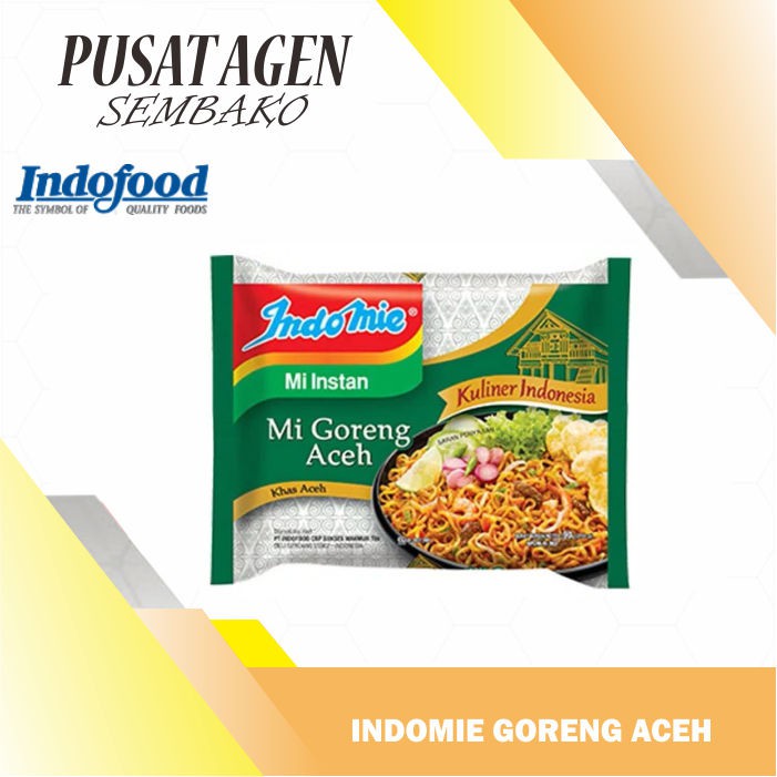 

INDOMIE GORENG ACEH MIE INSTAN MI