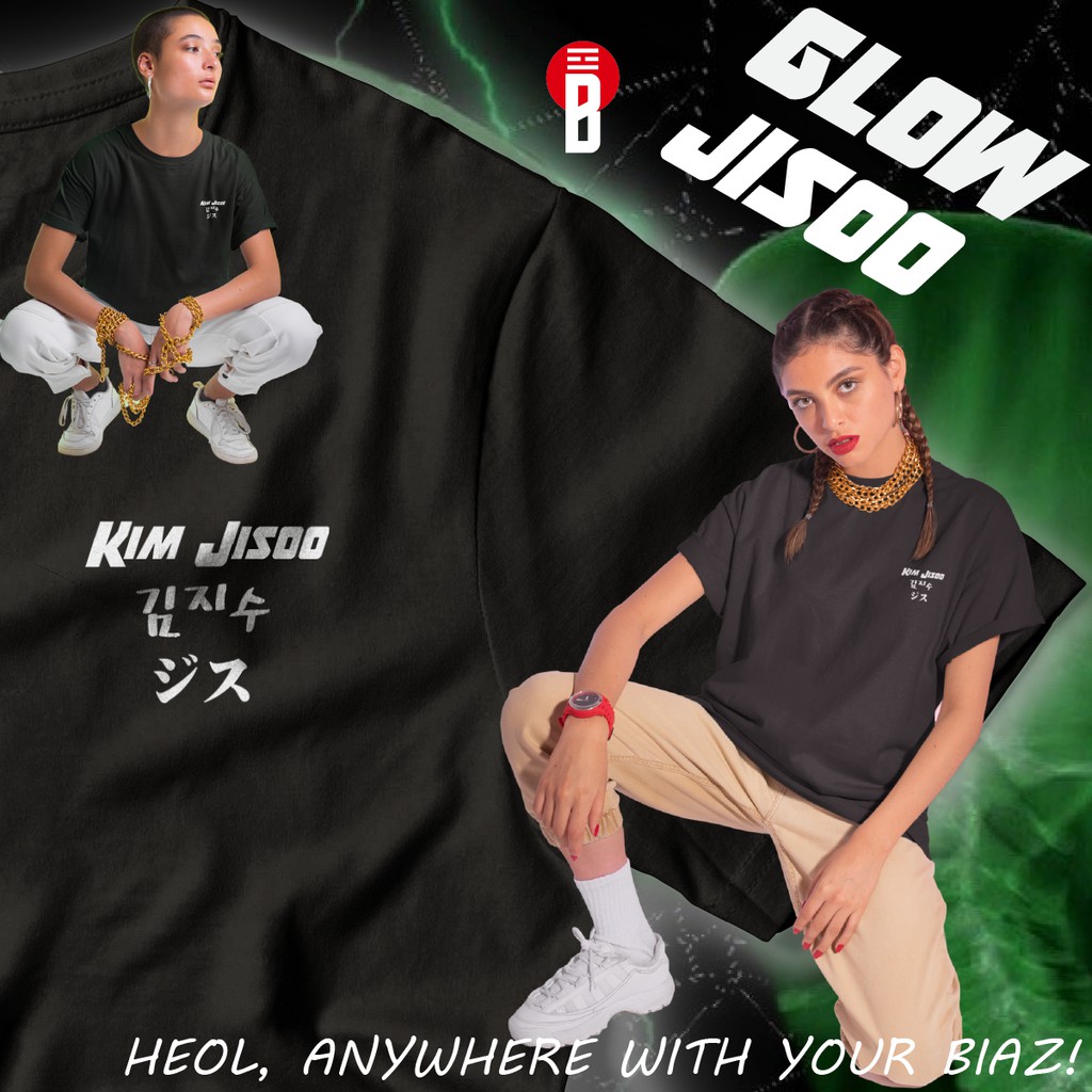 

GLOW JISOO IN THE DARK SIMP | BIAZ | FREE Polaroid & Planner. KAOS JISOO BLACKPINK