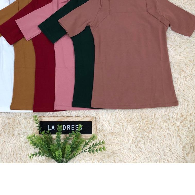 ♗ LA DRESS | KAOS KERAH KOTAK | ORIGINAL IMPORT BANGKOK ❇