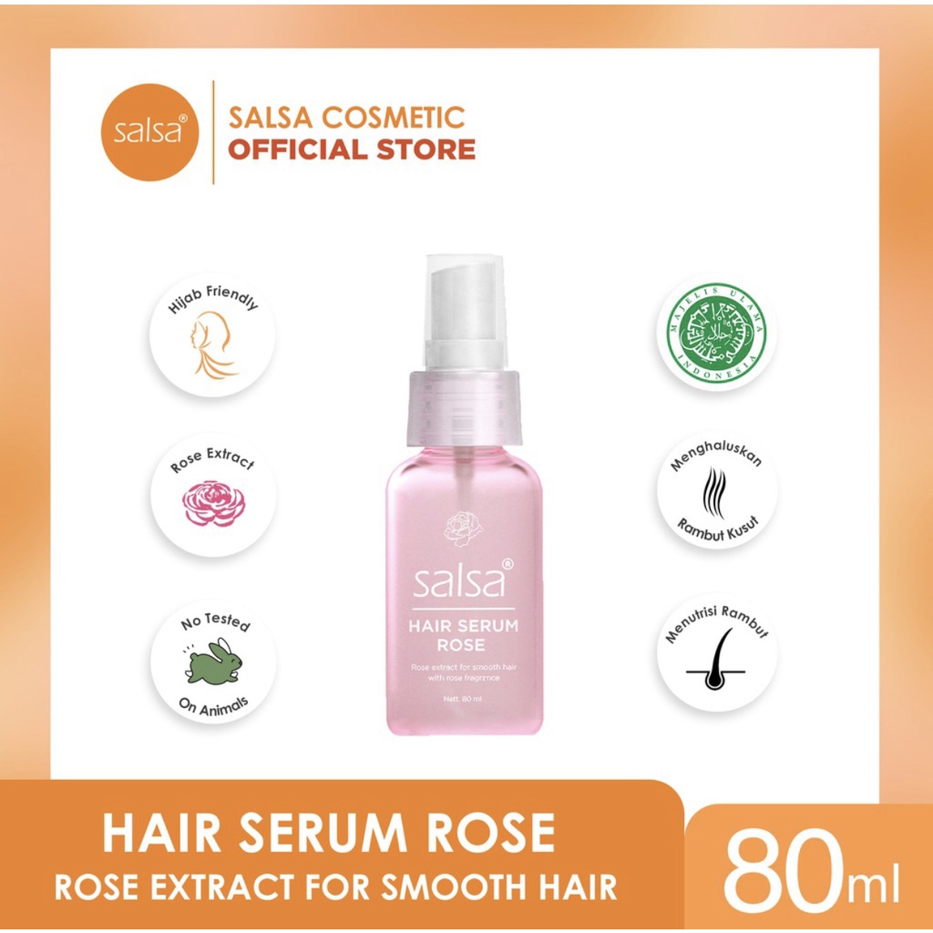 SALSA Hair Serum - Perawatan Rambut Keratin &amp; Growth Treatment