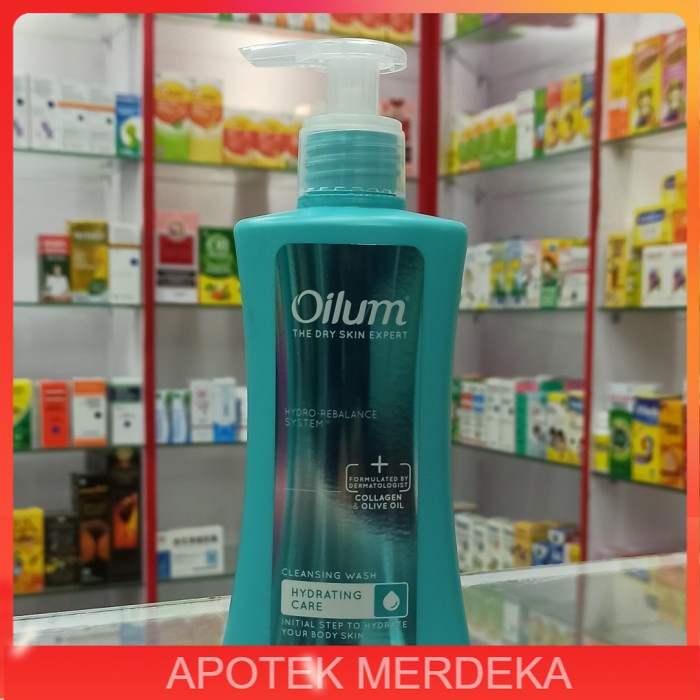 Jual oilum hydrating care body wash 210ml Indonesia