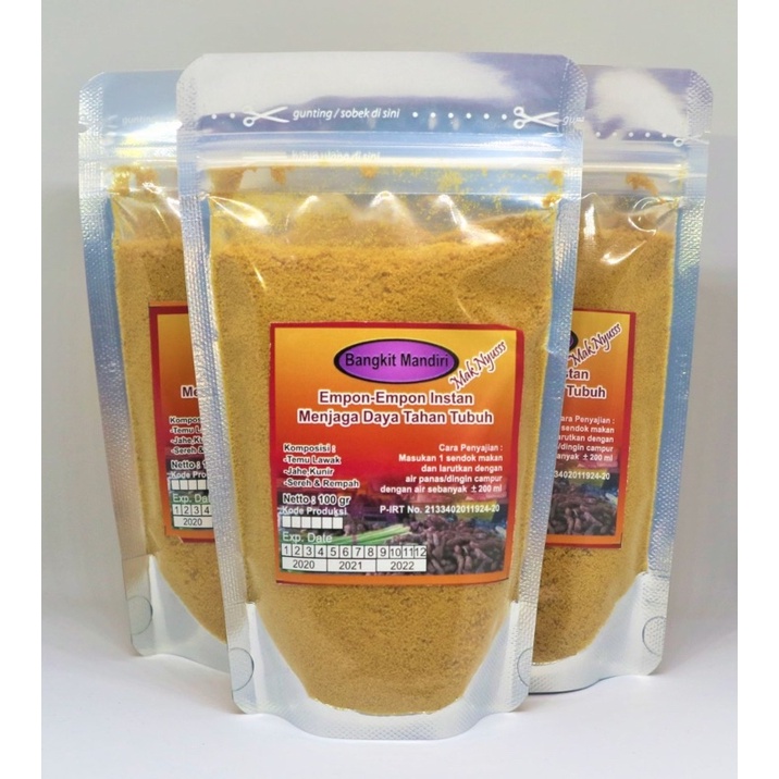 

Empon Empon Instan Jamu Instan Minuman Sehat Minuman Herbal Jamu bubuk jamu herbal bubuk jamu