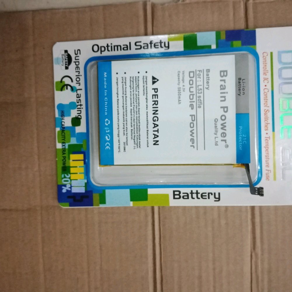 Baterei baterai batrai batray SPC L53 Selfie dabel power