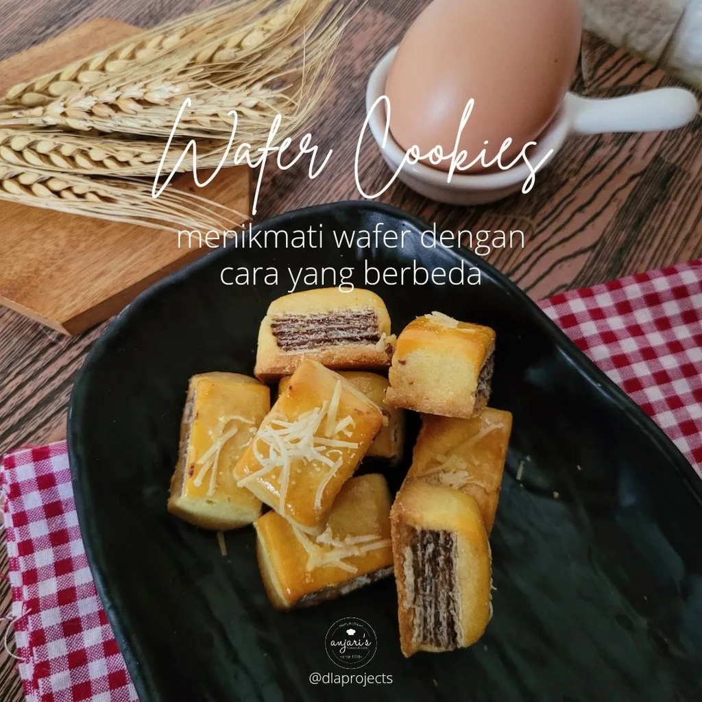 

WAFER COOKIES ANJARIS COOKIES - KUE LEBARAN - KUE NATAL - KUE KERING HOMEMADE