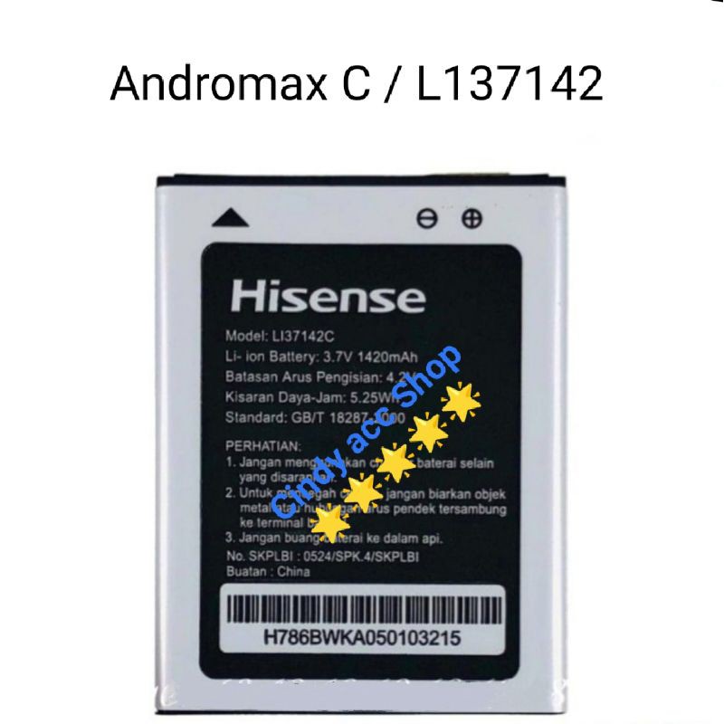 Baterai Batre Battery Andromax C AD686G L137142