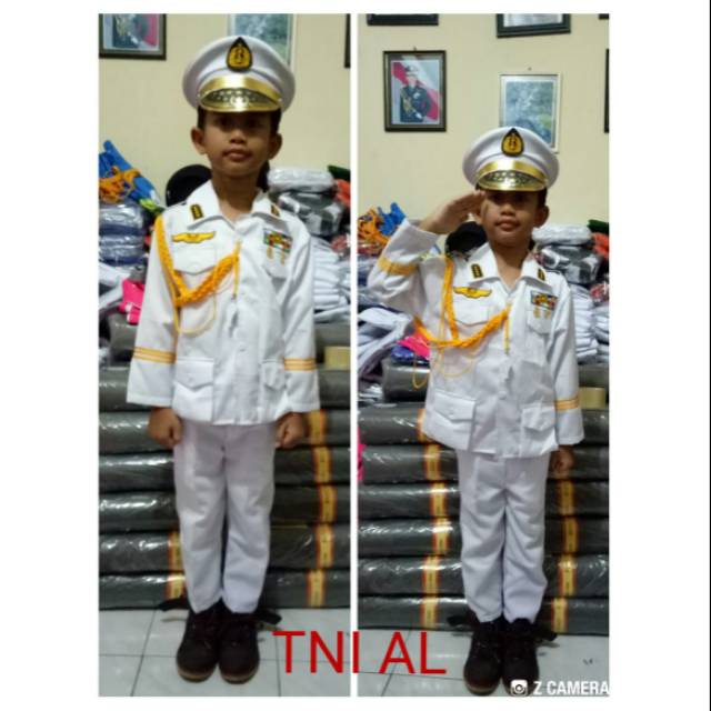 Baju Anak TNI Angkatan Laut