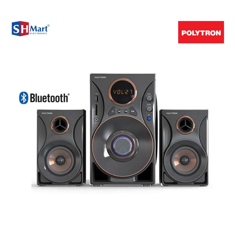 SPEAKER POLYTRON PMA 9310 // BLUETOOTH // MULTIMEDIA // PENGERAS SUARA (MEDAN)