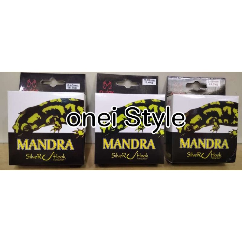 senar pancing Galatama. 0,50mm 0,45mm. 0,60mm. merk Mandra