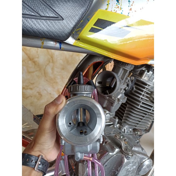Corong Karbu Velocity Karbu PWK 35 Model Donat