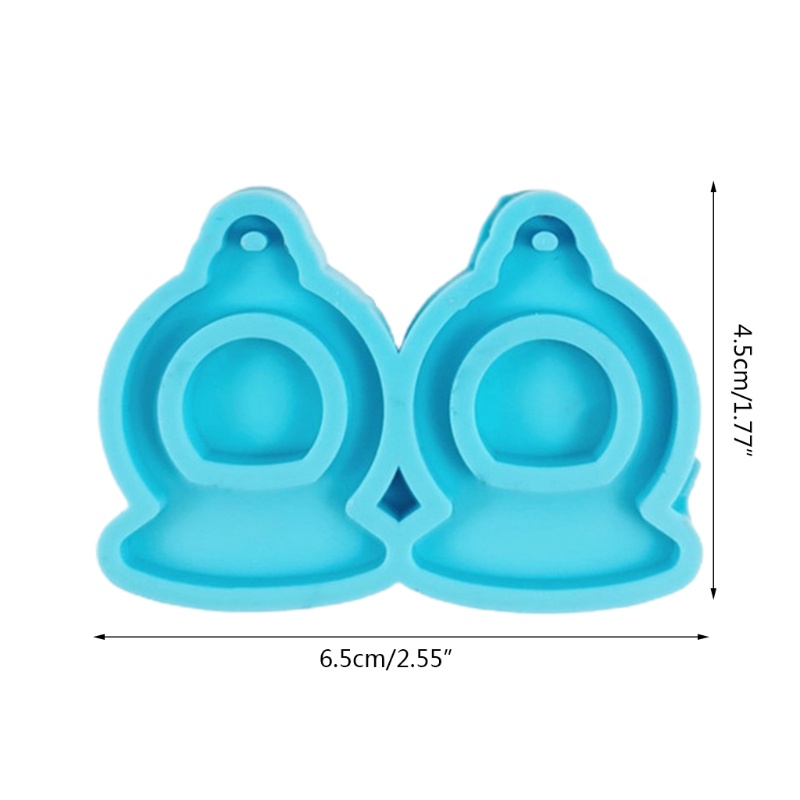 SIY  Nipple/Water Cup Shape Earrings Epoxy Resin Mold Keychain Pendant Silicone Mould