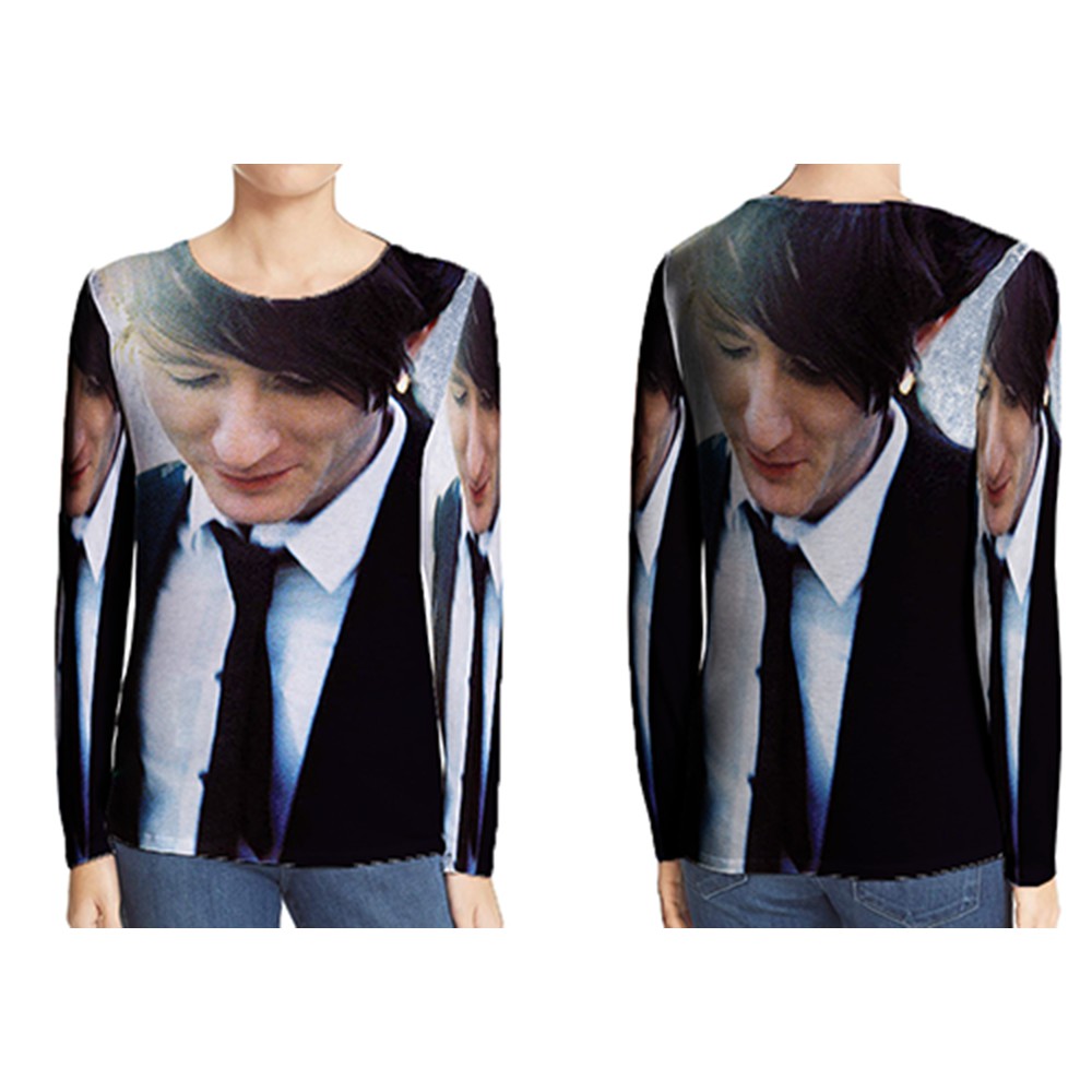 Kaos Tangan Panjang Owl City Adam Young Electronic Music Tshirt Unisex Bahan Polyester Jersey