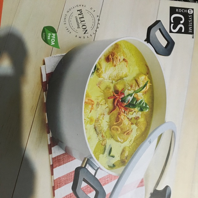 CS Kochsysteme Essen Cookware Series with PFLUON Coating CASSEROLE 24 cm (panci lapisan keramik)