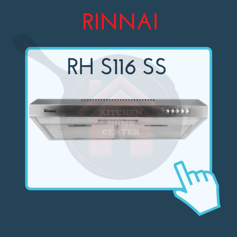 Cooker Hood Rinnai RHS 116 SS