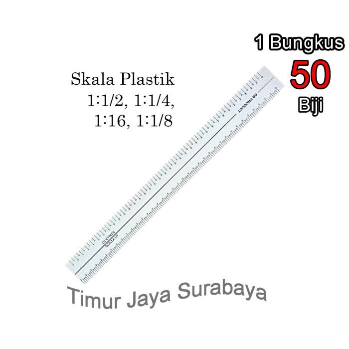 

Skala Plastik - Penggaris Skala Plastik - Penggaris Jahit