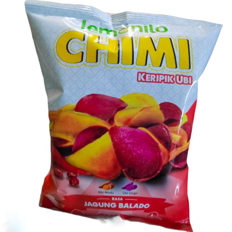 Lemonilo Kripik Ubi Chimi Rasa Jagung Bakar Balado