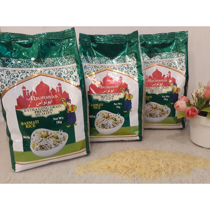 

Beras basmati Abunawas 1kg
