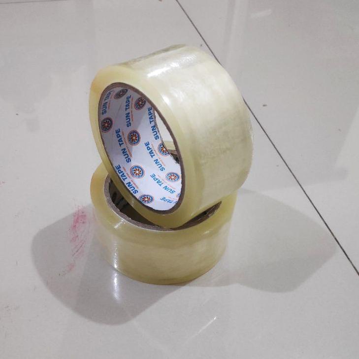 

Terbaik Lakban Bening 2 inc isi 6 rol - Lakban Plastik - double tape ..
